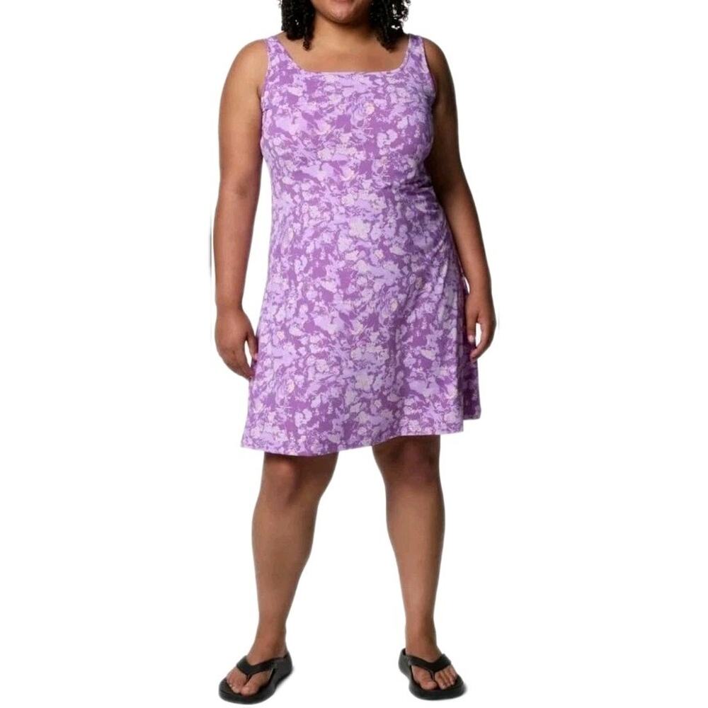 Columbia Women's PFG Freezer III Dress Hydrangea Bellashore UPF 50 summer Vibes